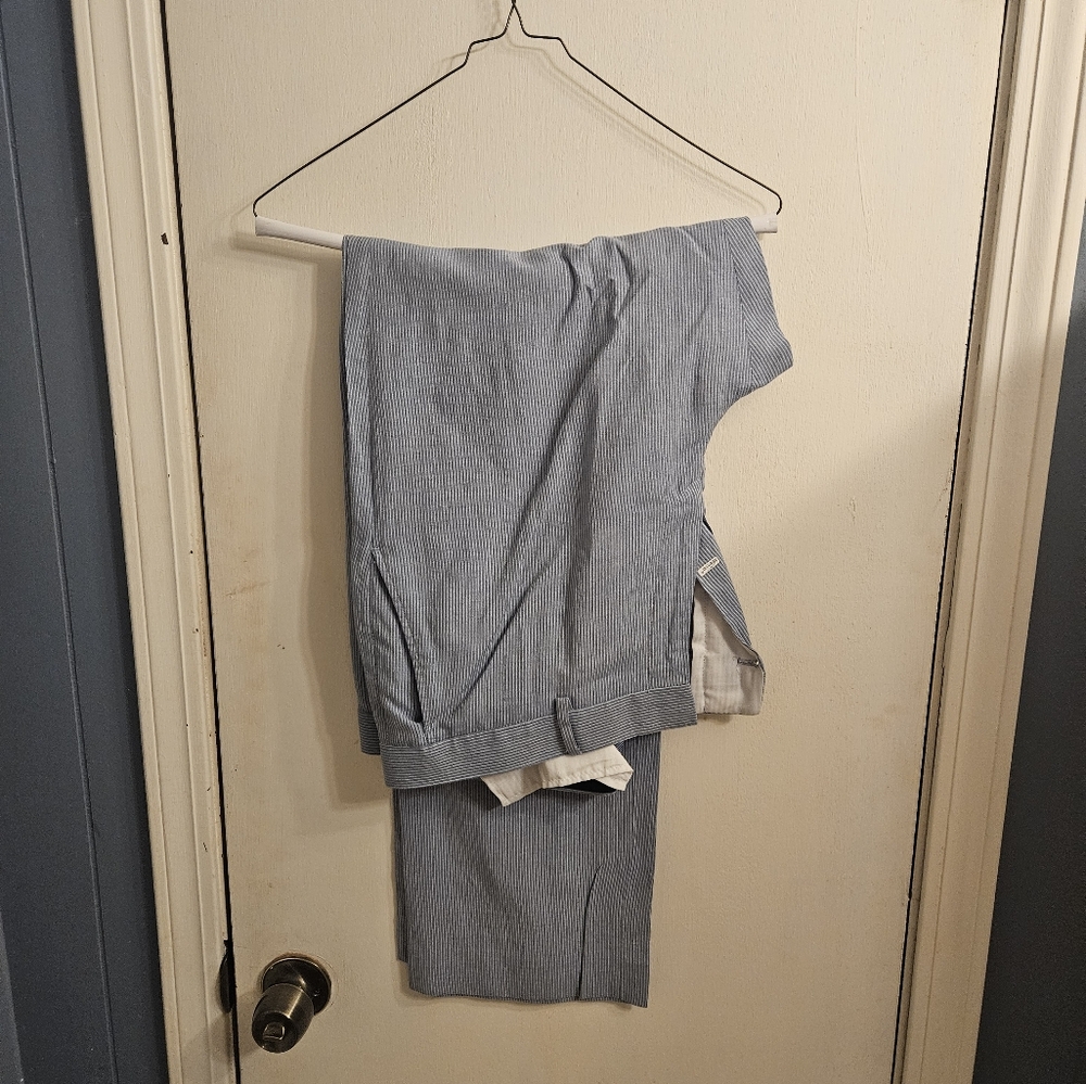 Nautica Seersucker Pants 38x32